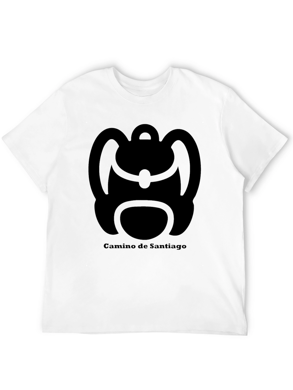 Camino de Santiago Backpack Graphic Tee