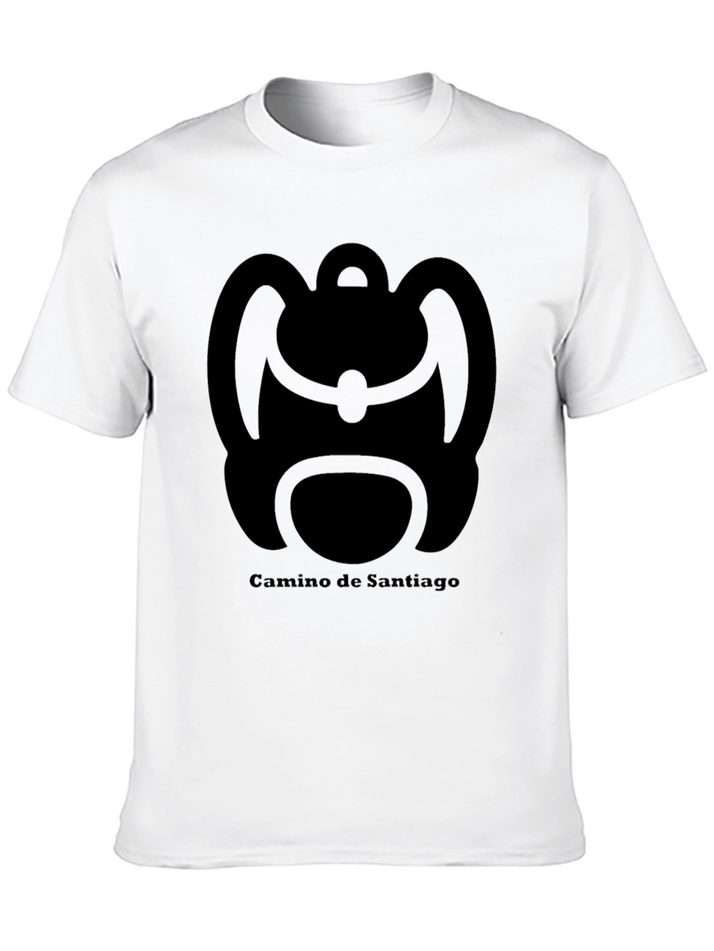 Camino de Santiago Backpack Graphic Tee