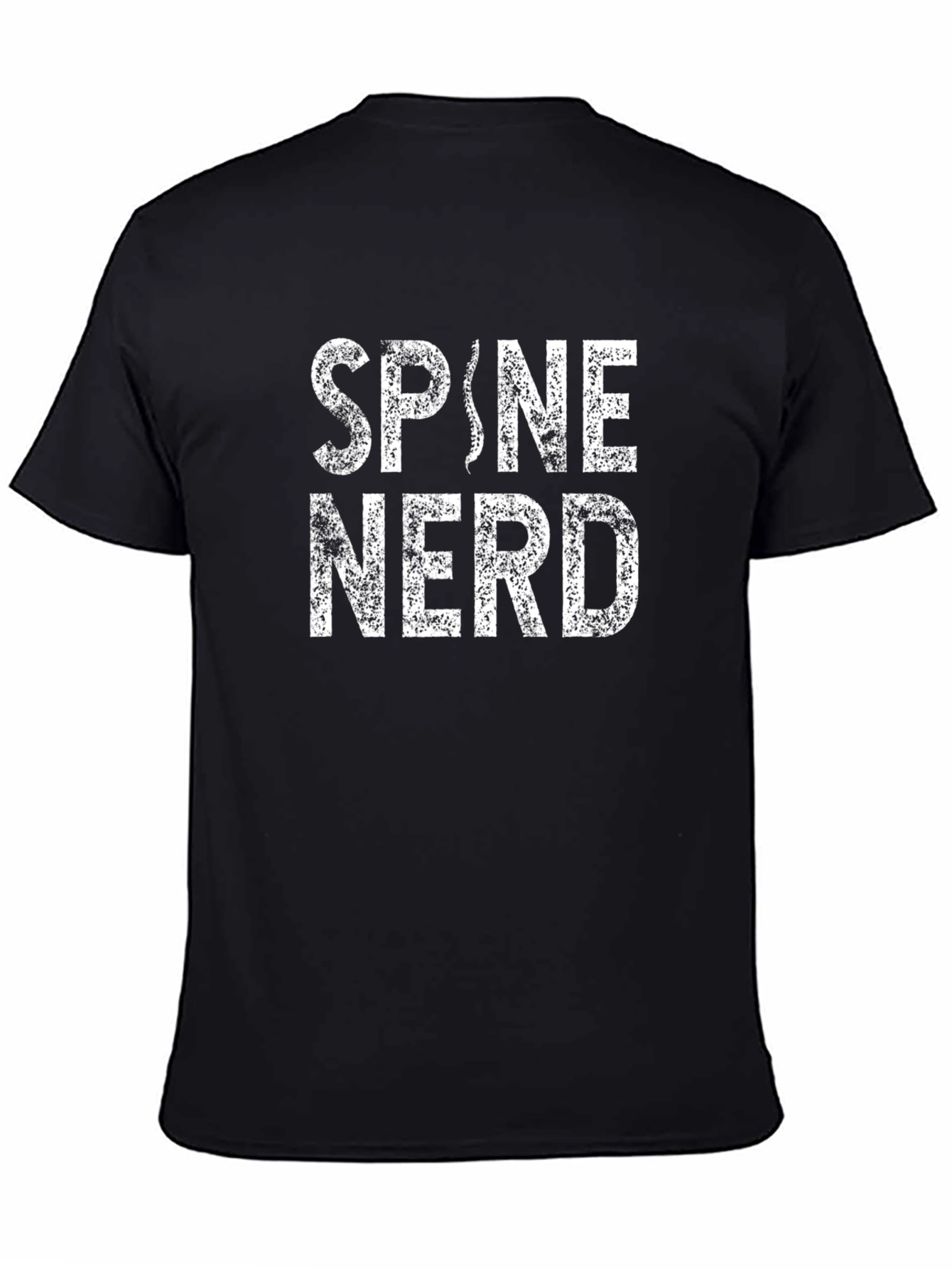 Spine Nerd Graphic Tee - Anatomy Humor T-Shirt