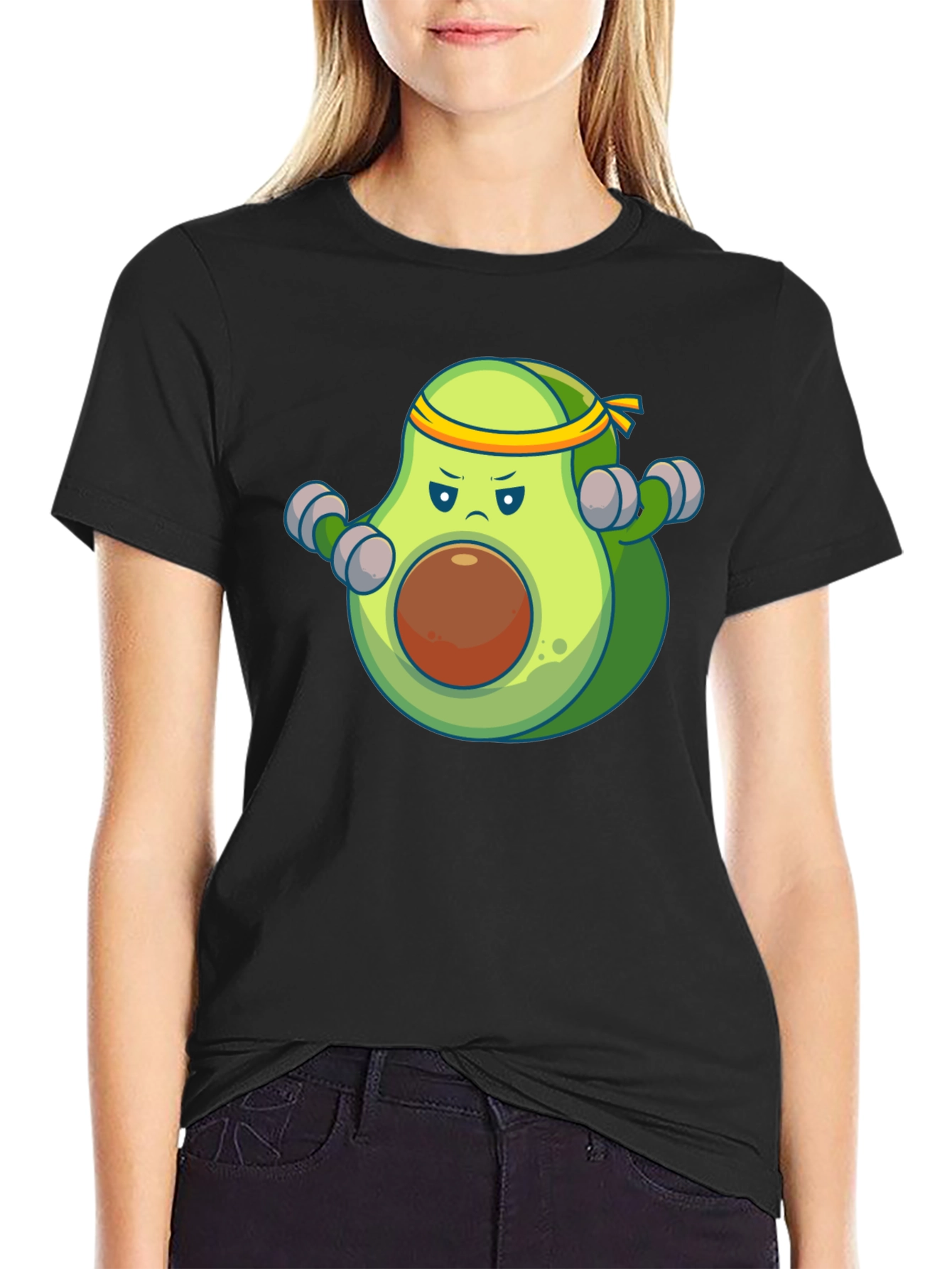Avocado Gym T-Shirt - Funny Workout Tee