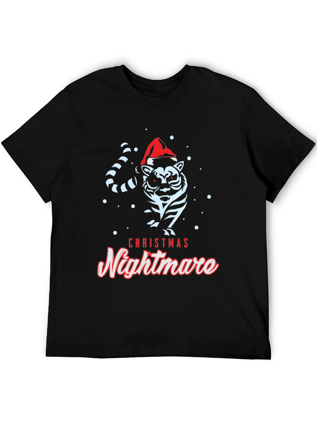 Christmas Nightmare Tiger Graphic Tee