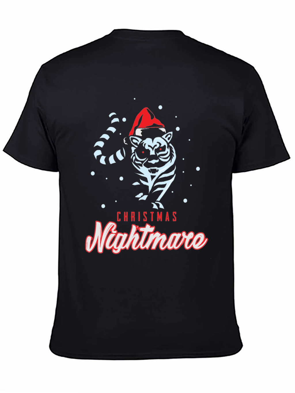 Christmas Nightmare Tiger Graphic Tee