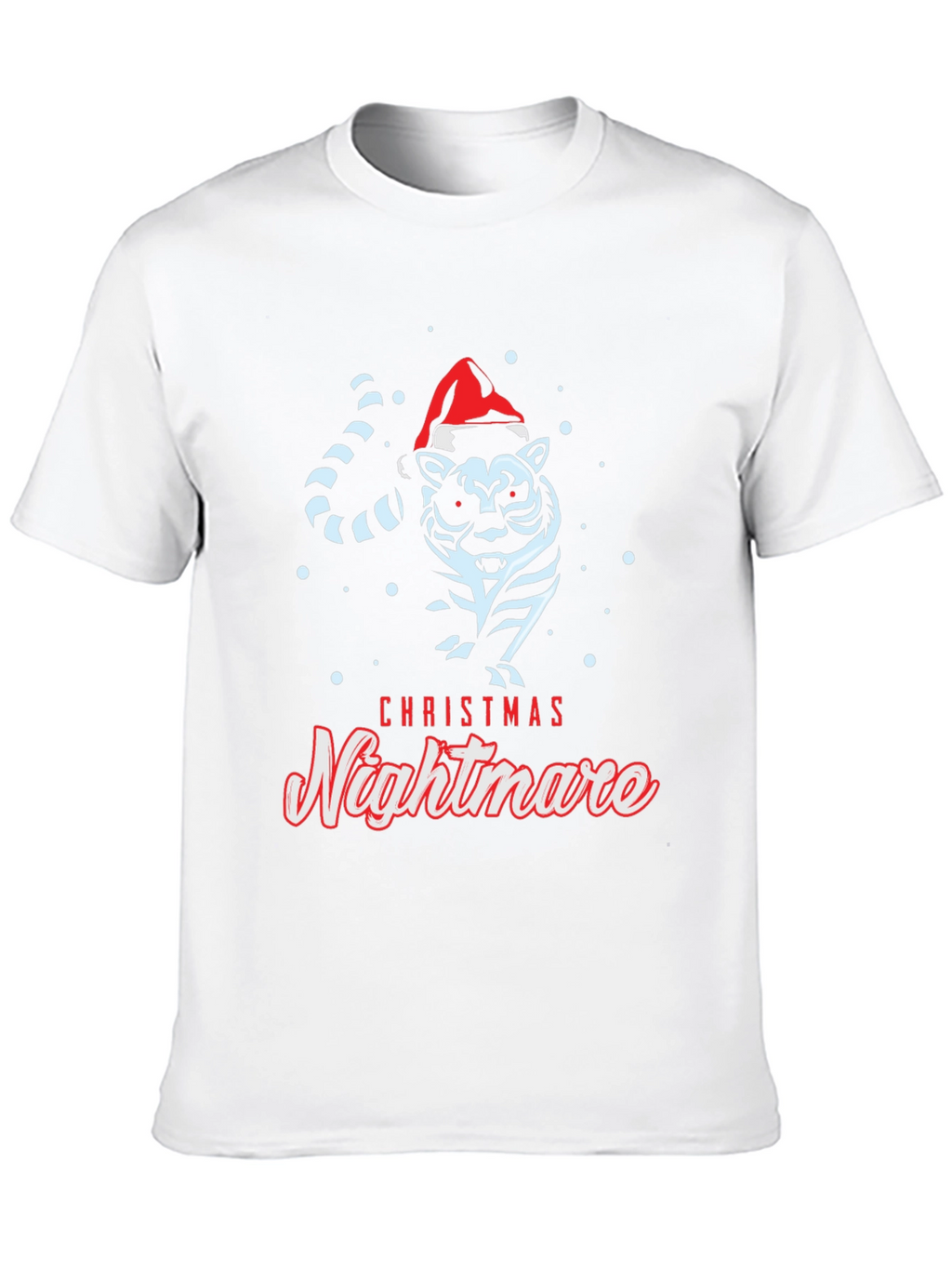 Christmas Nightmare Tiger Graphic Tee