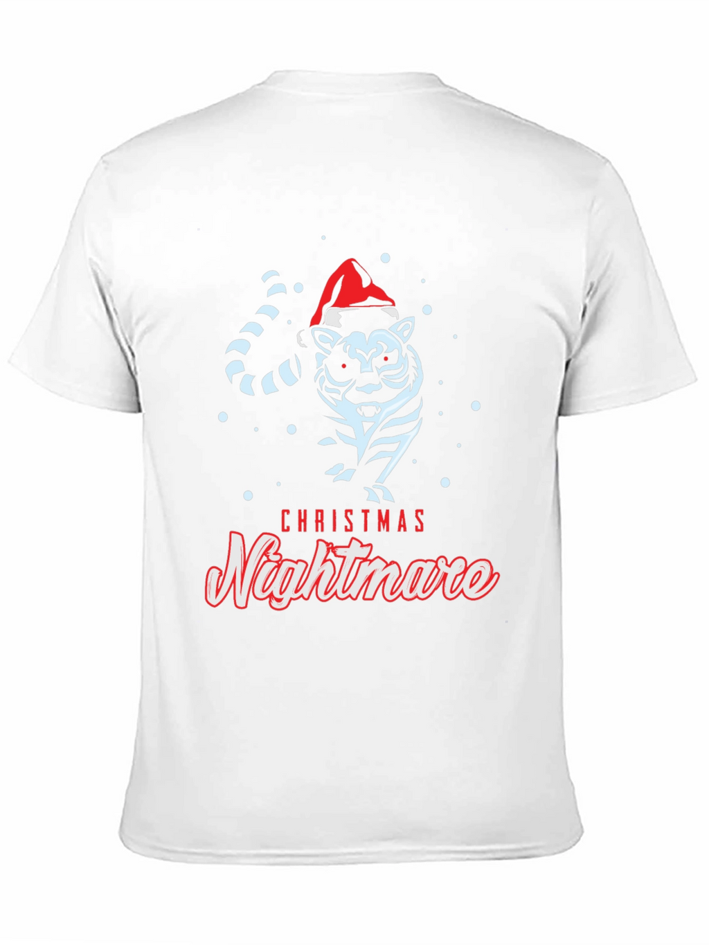 Christmas Nightmare Tiger Graphic Tee