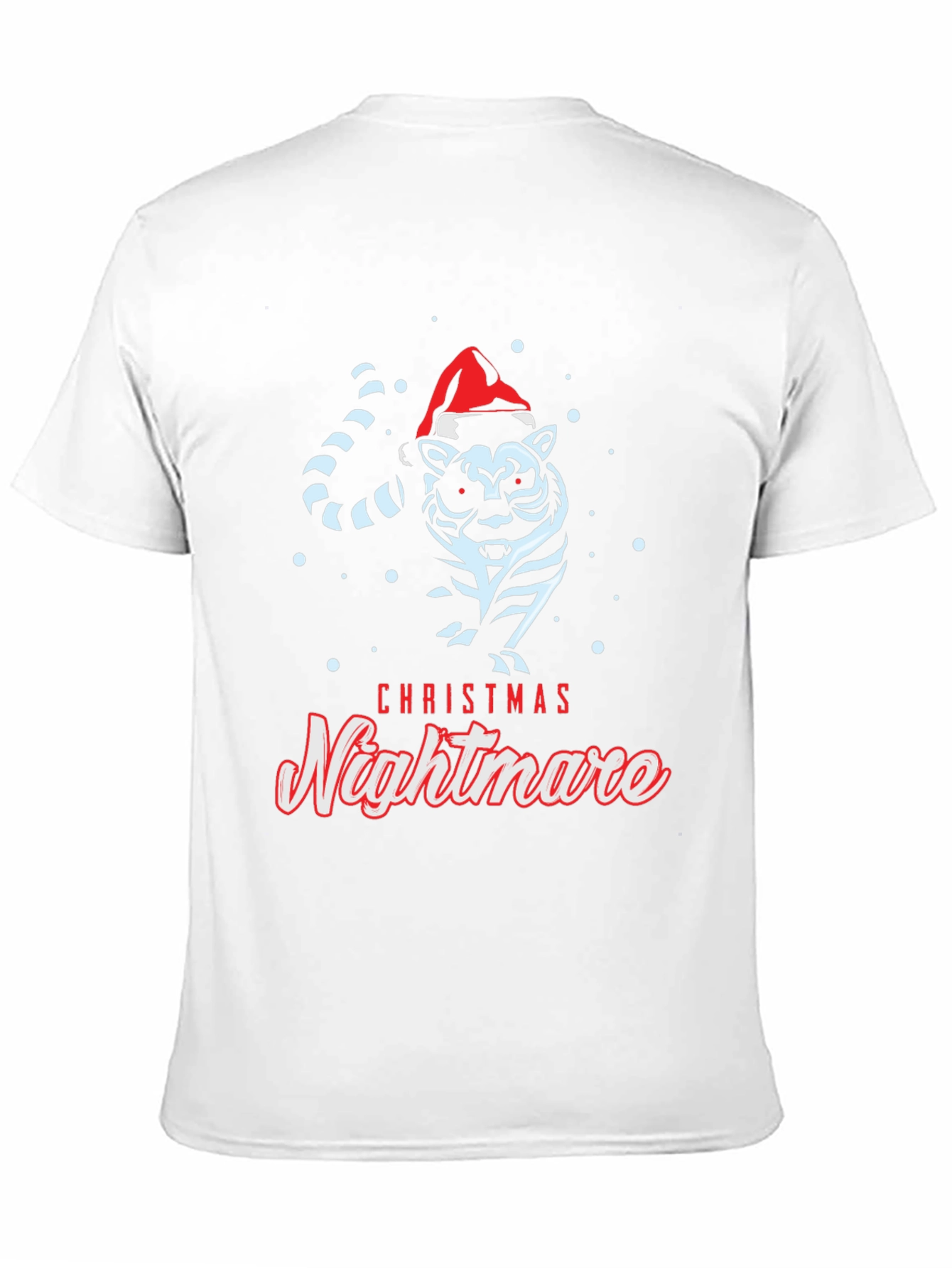 Christmas Nightmare Tiger Graphic Tee