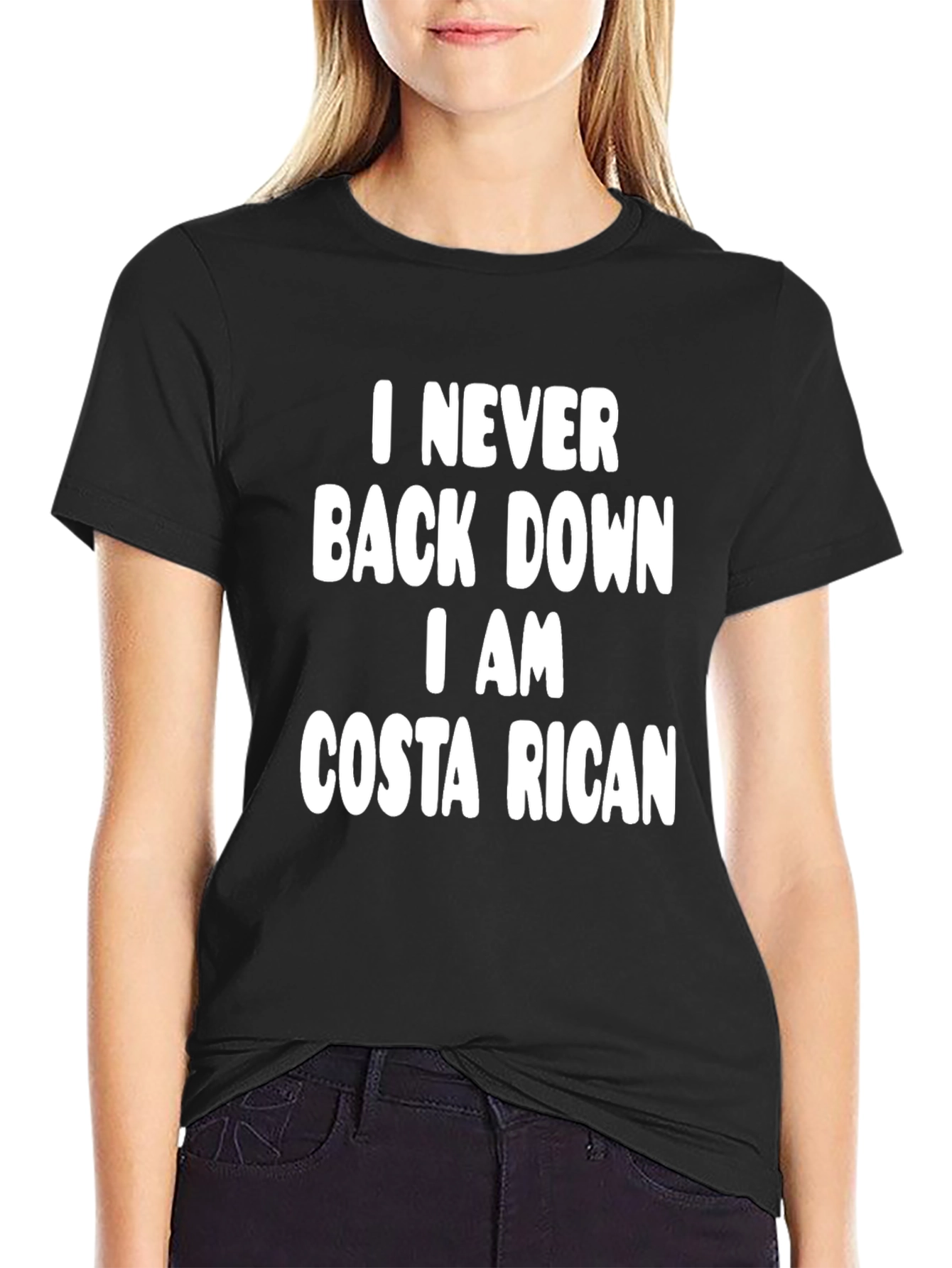 Costa Rican Pride T-Shirt: I Never Back Down