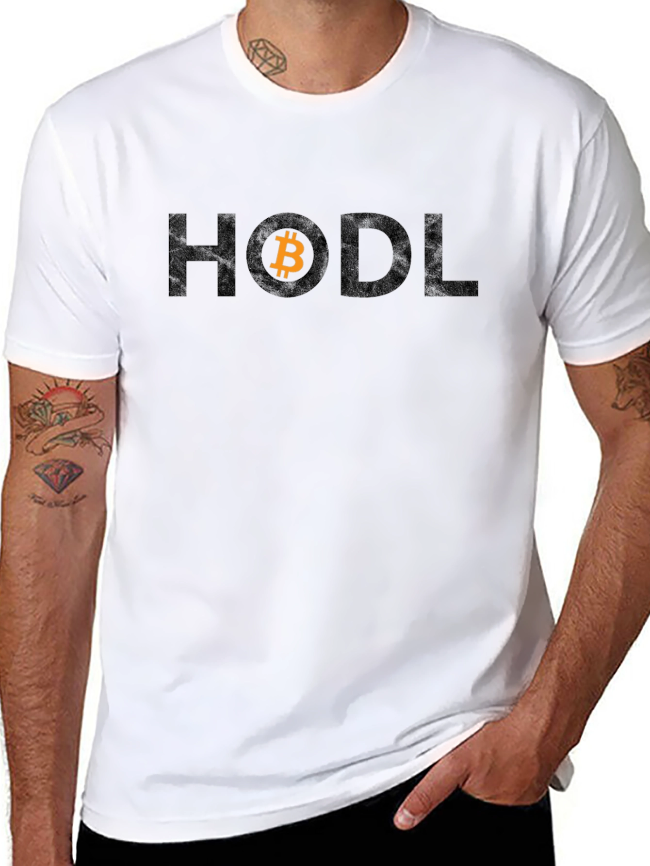 HODL Bitcoin T-Shirt - Crypto Investor Tee