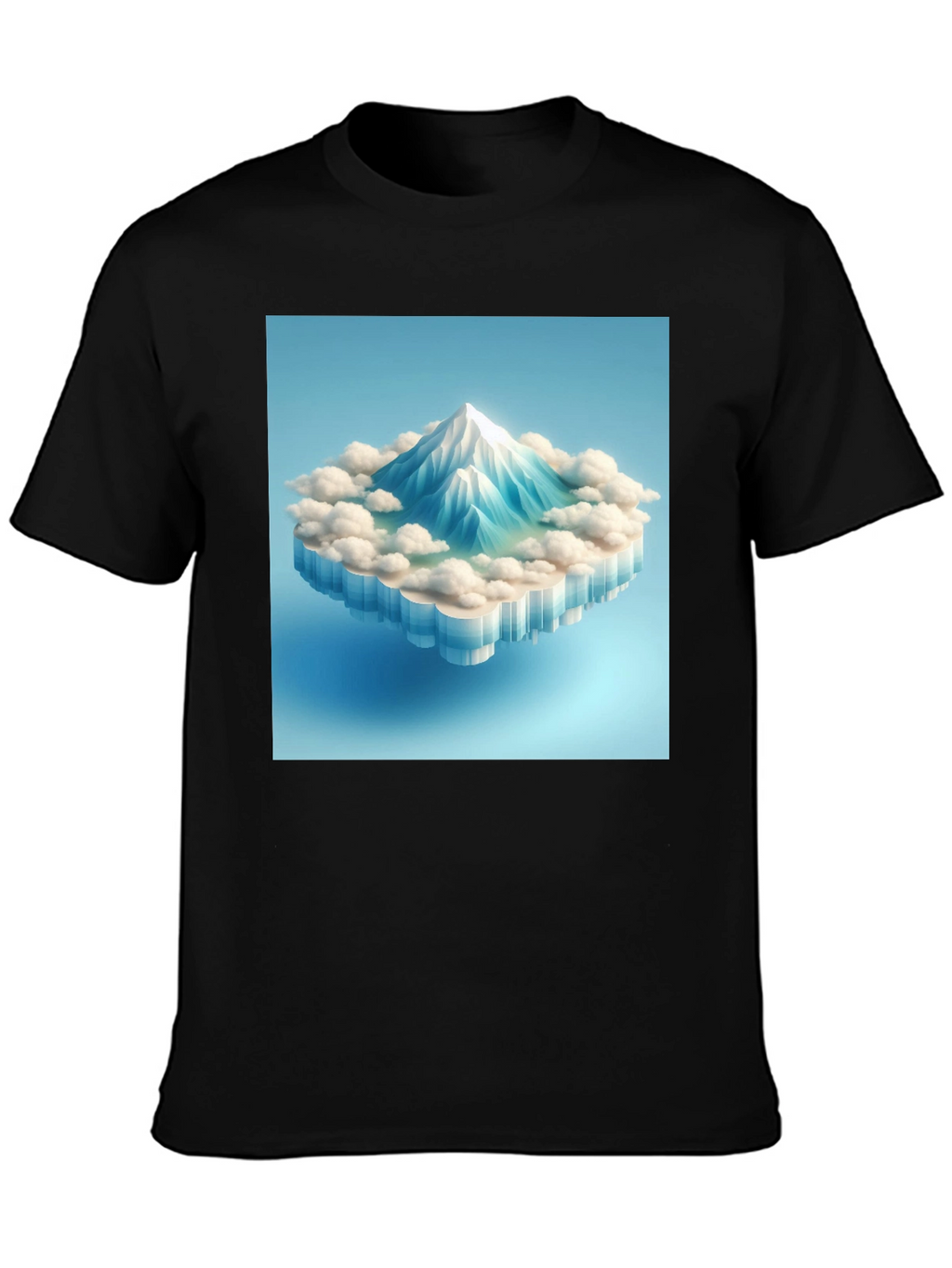 Mountain Peak Graphic Tee - Modern Style