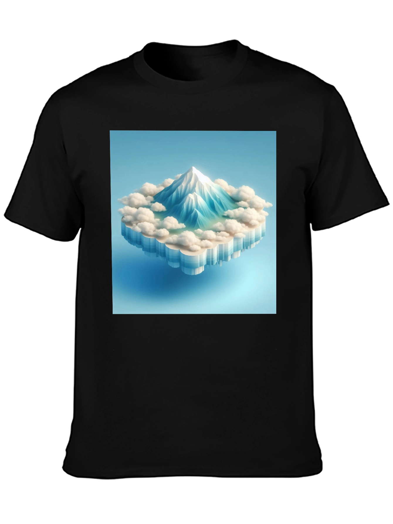 Mountain Peak Graphic Tee - Modern Style