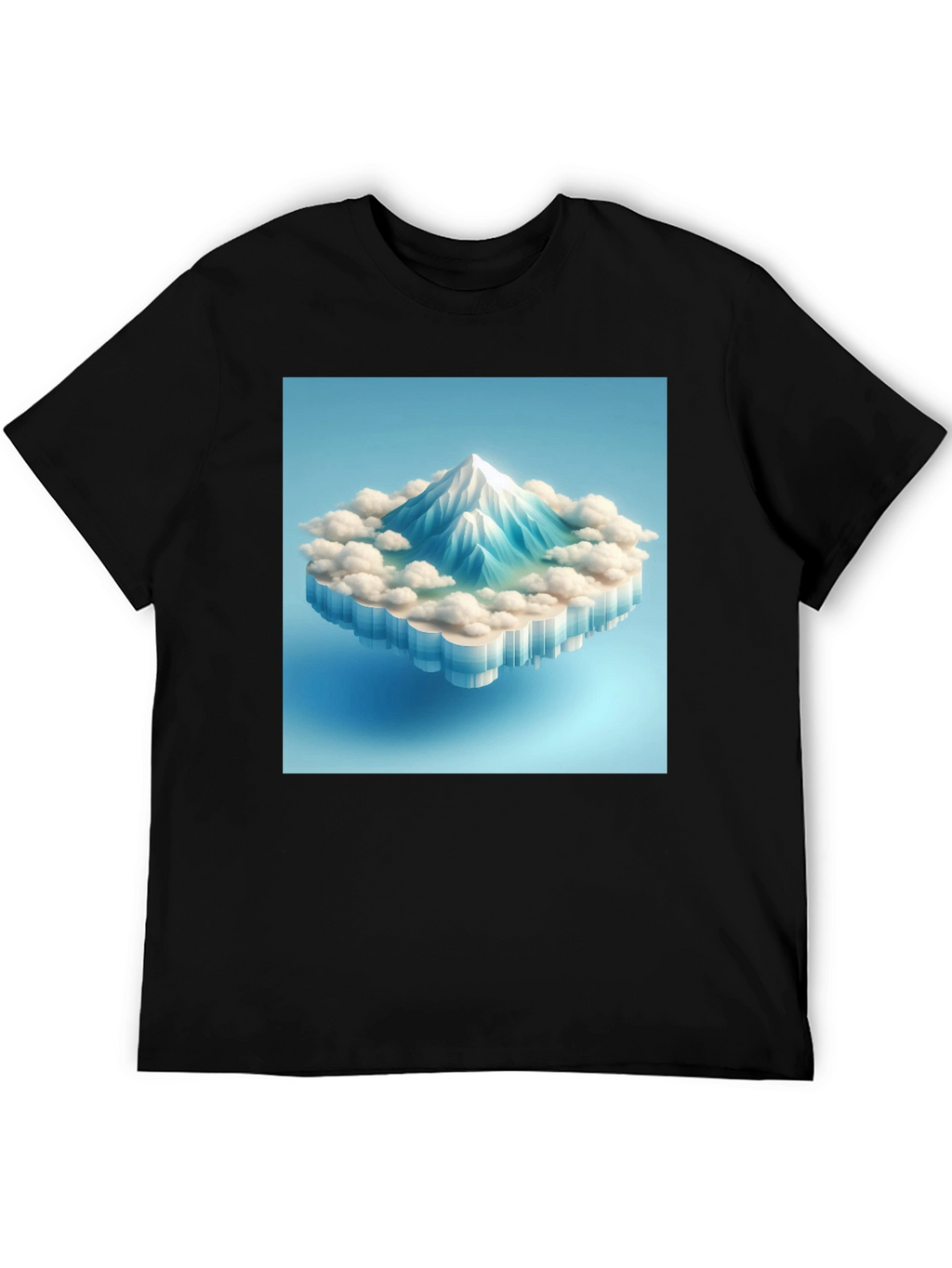 Mountain Peak Graphic Tee - Modern Style