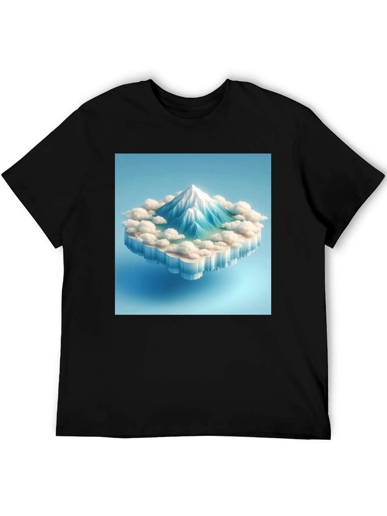 Mountain Peak Graphic Tee - Modern Style