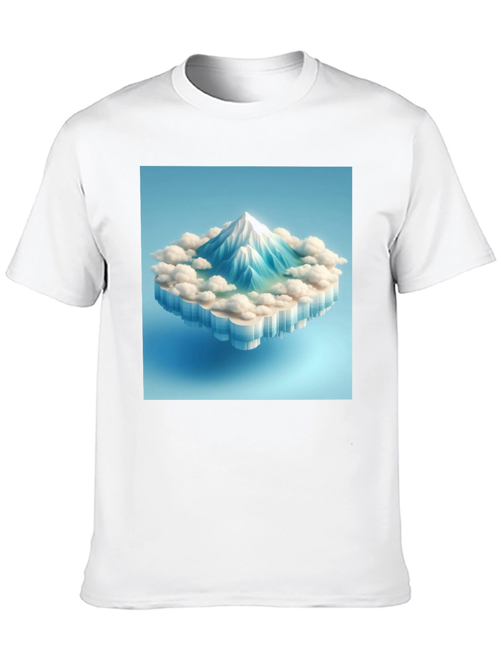 Mountain Peak Graphic Tee - Modern Style