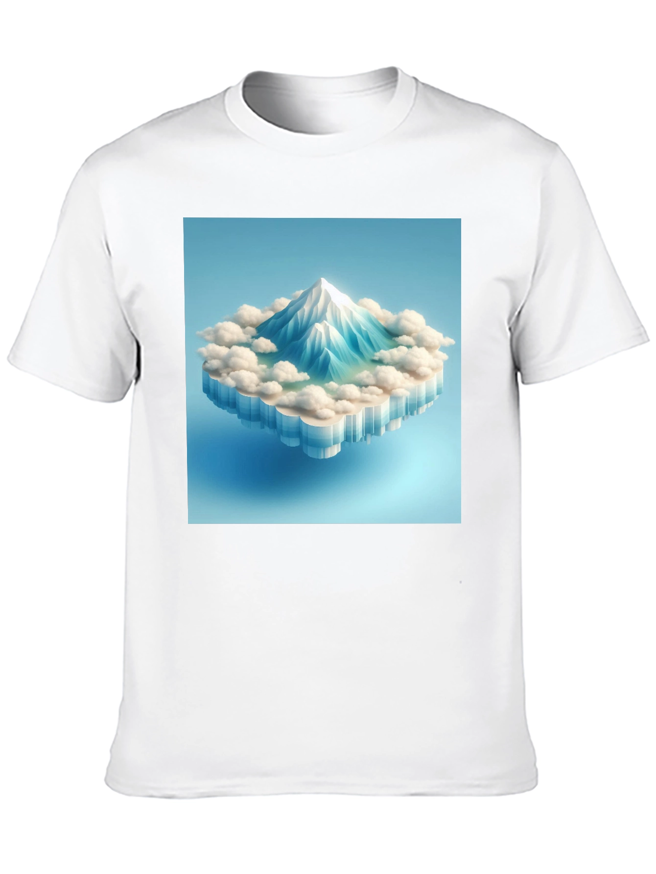 Mountain Peak Graphic Tee - Modern Style