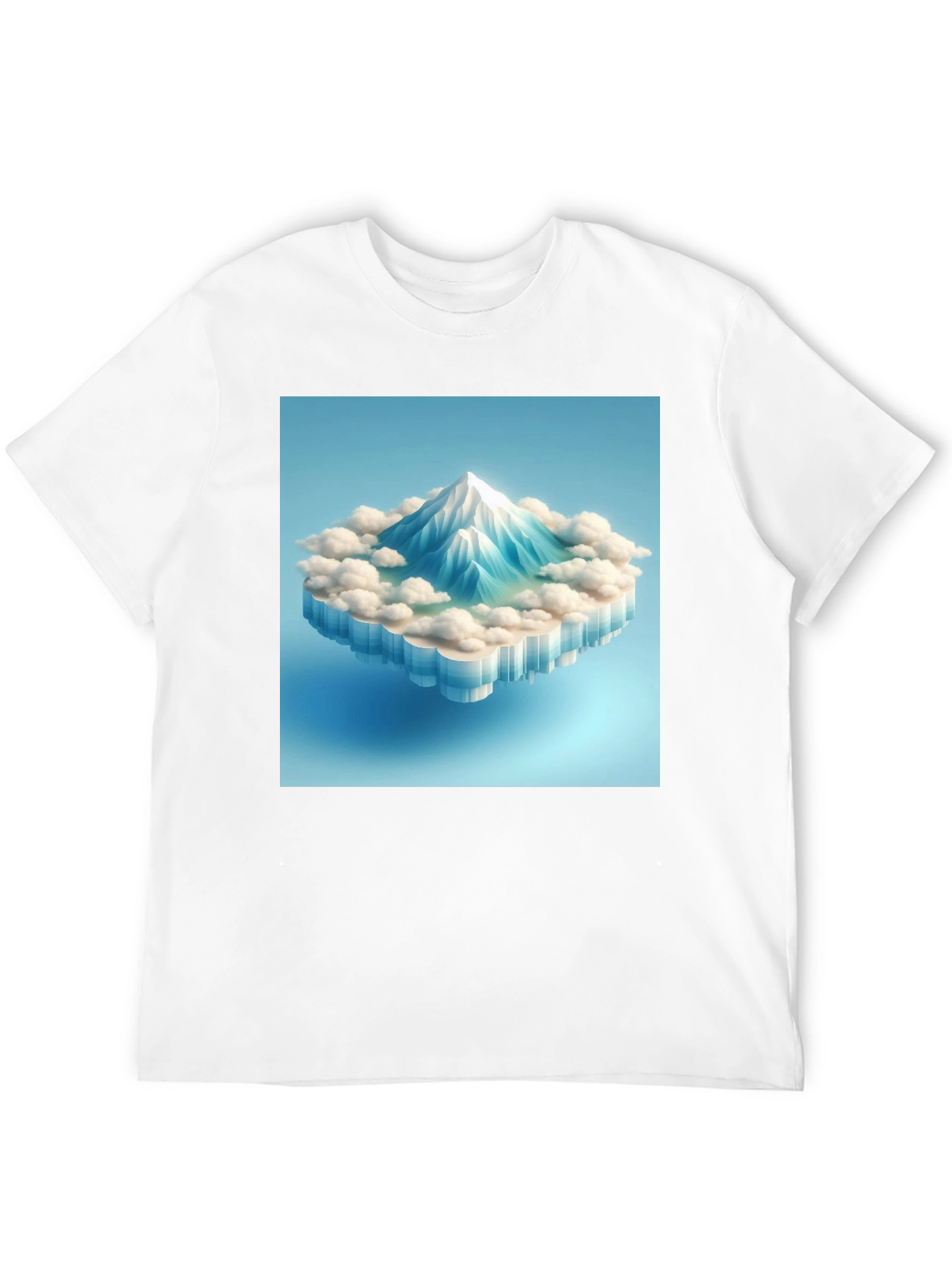 Mountain Peak Graphic Tee - Modern Style