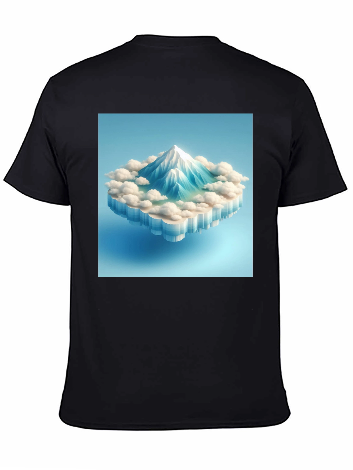 Mountain Peak Graphic Tee - Modern Style