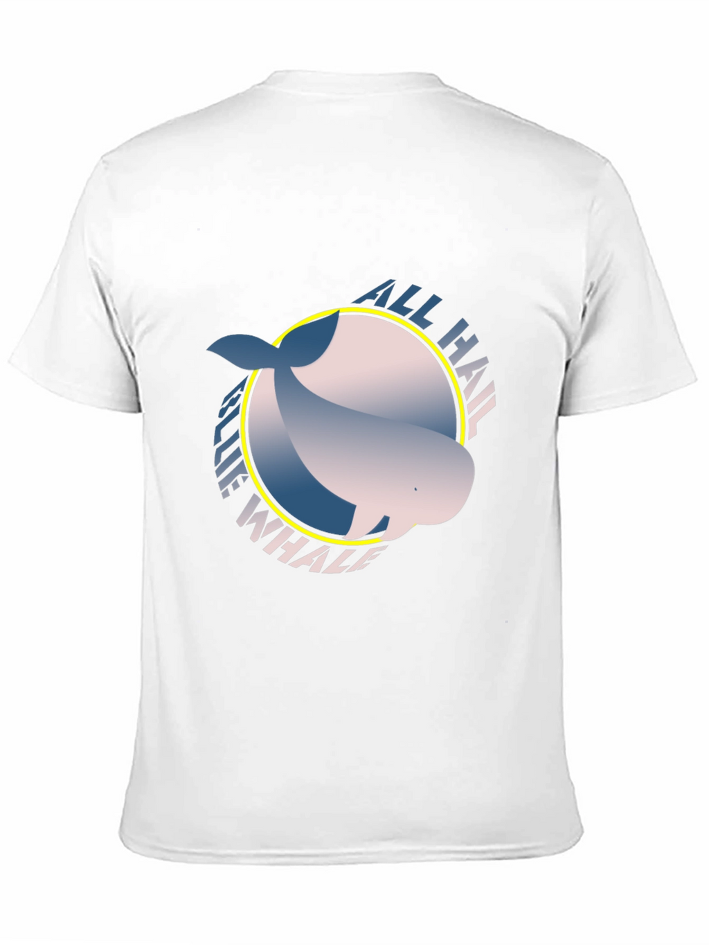 All Hail Blue Whale Graphic Tee