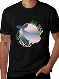 All Hail Blue Whale Graphic Tee