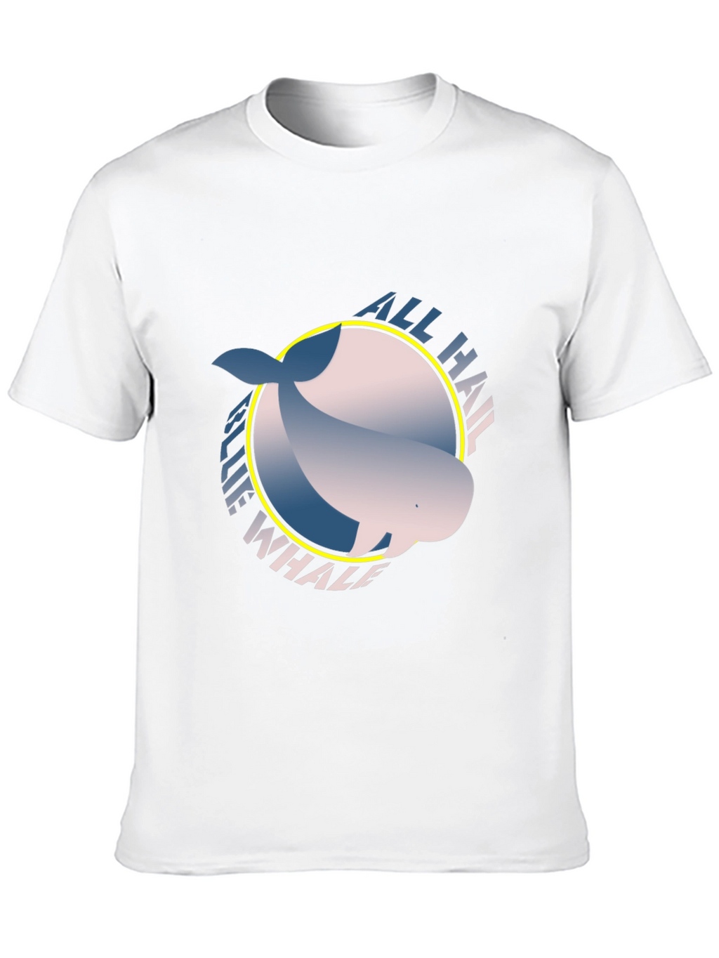 All Hail Blue Whale Graphic Tee
