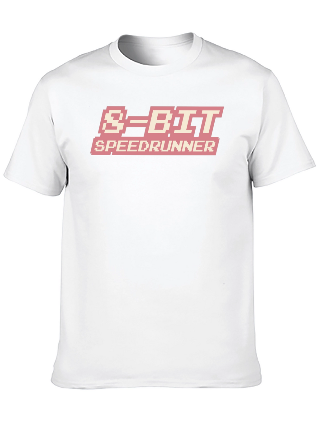 8-Bit Speedrunner Black T-Shirt