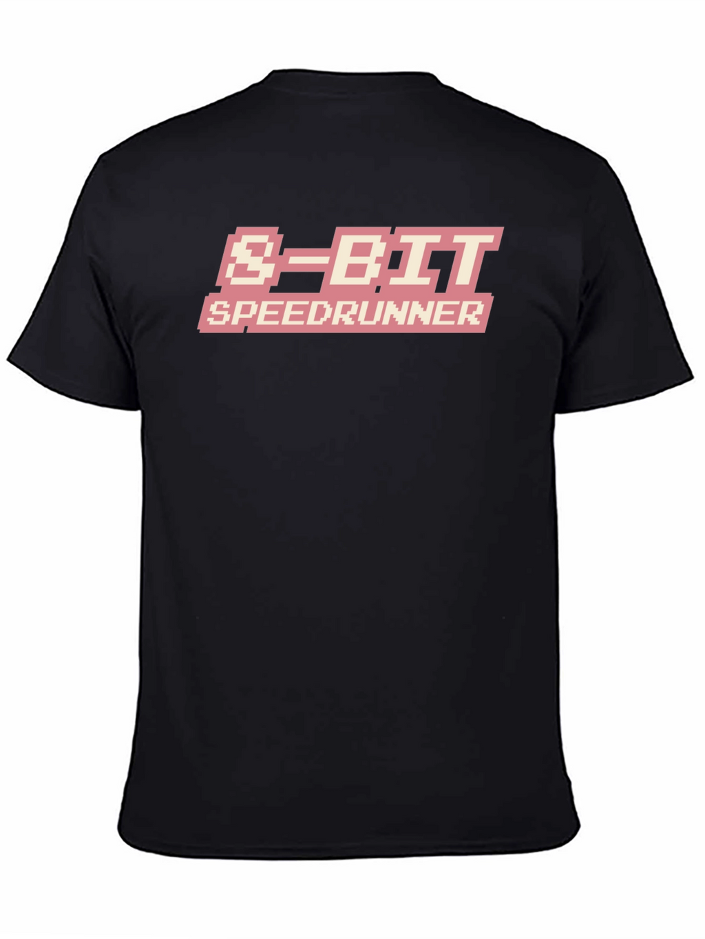 8-Bit Speedrunner Black T-Shirt