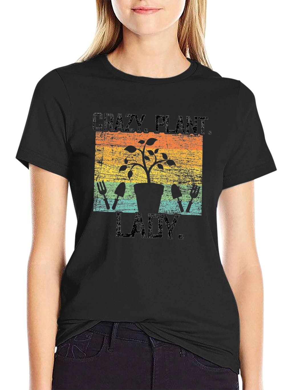 Crazy Plant Lady T-Shirt - Gardening Tee