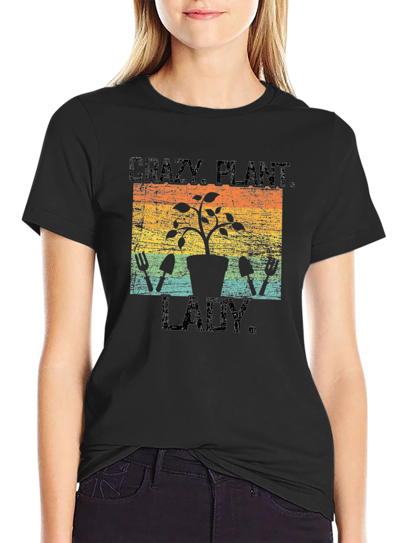 Crazy Plant Lady T-Shirt - Gardening Tee
