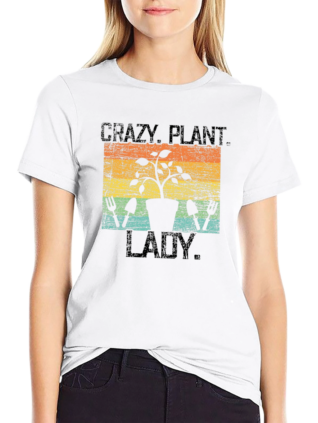 Crazy Plant Lady T-Shirt - Gardening Tee