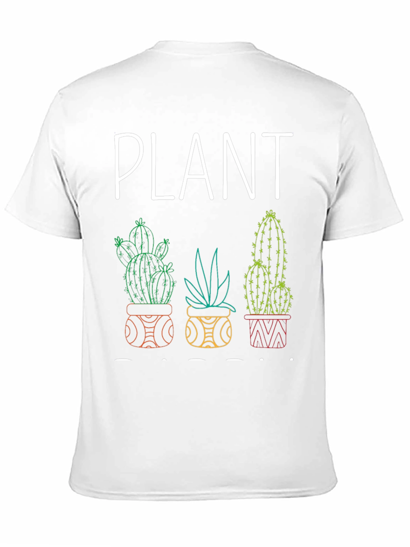 Plant Lover Graphic Tee - Cactus Design