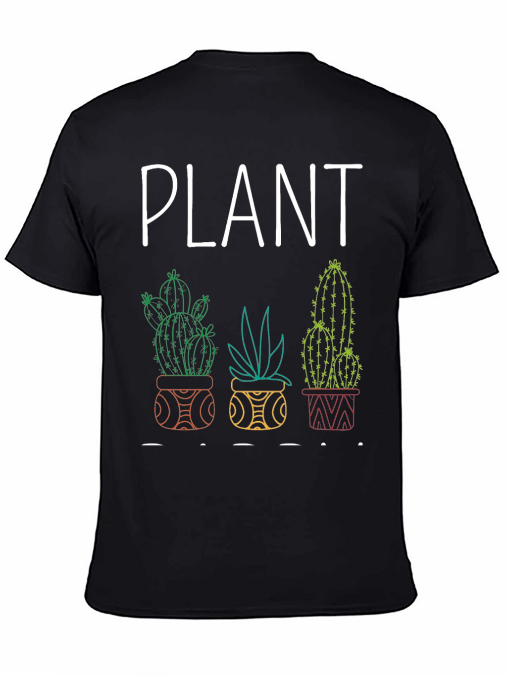 Plant Lover Graphic Tee - Cactus Design