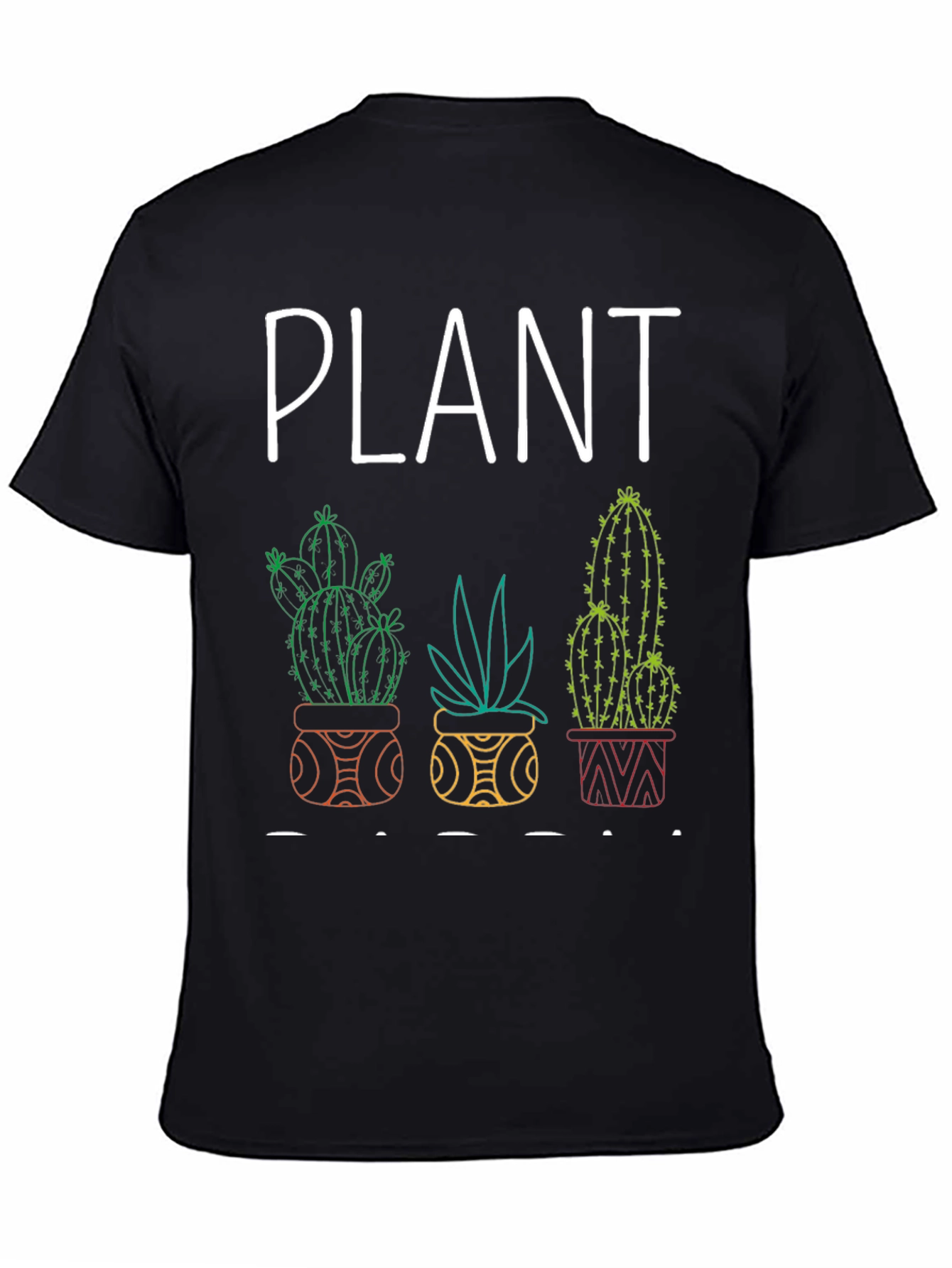 Plant Lover Graphic Tee - Cactus Design