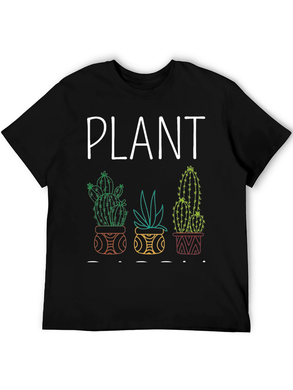 Plant Lover Graphic Tee - Cactus Design