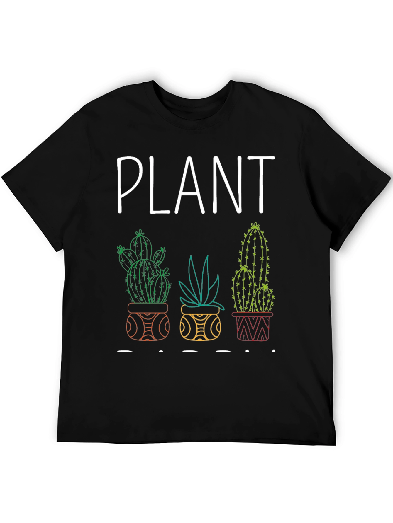 Plant Lover Graphic Tee - Cactus Design