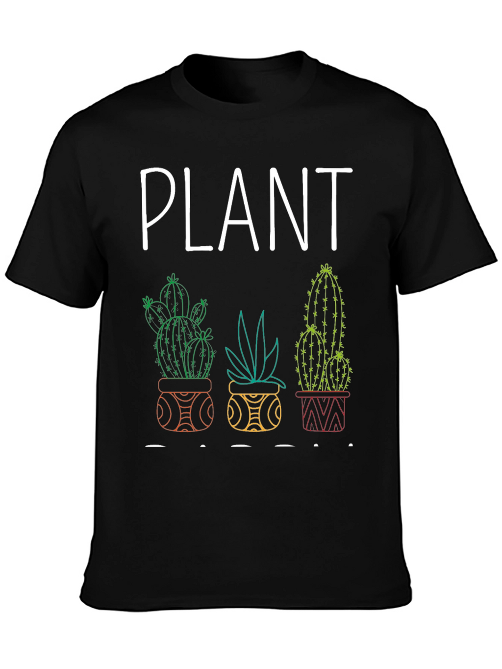 Plant Lover Graphic Tee - Cactus Design