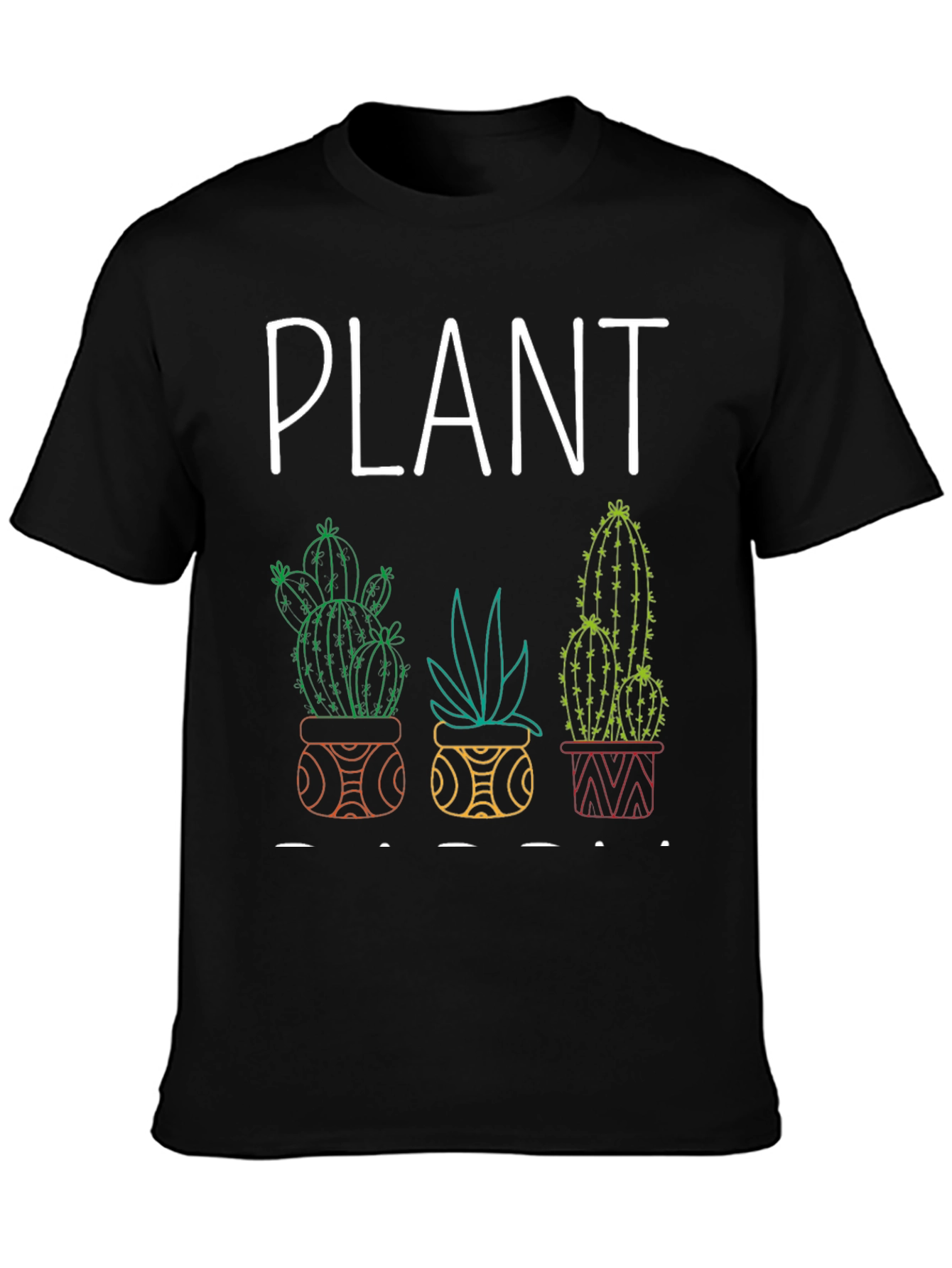 Plant Lover Graphic Tee - Cactus Design
