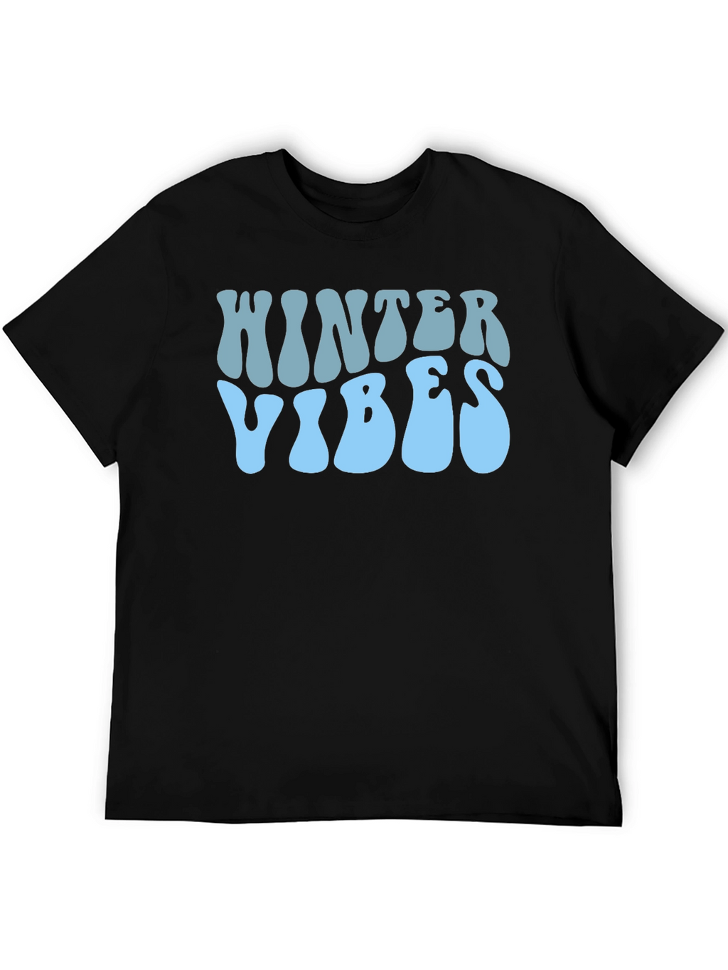 Winter Vibes Graphic Tee - Stylish Holiday Apparel