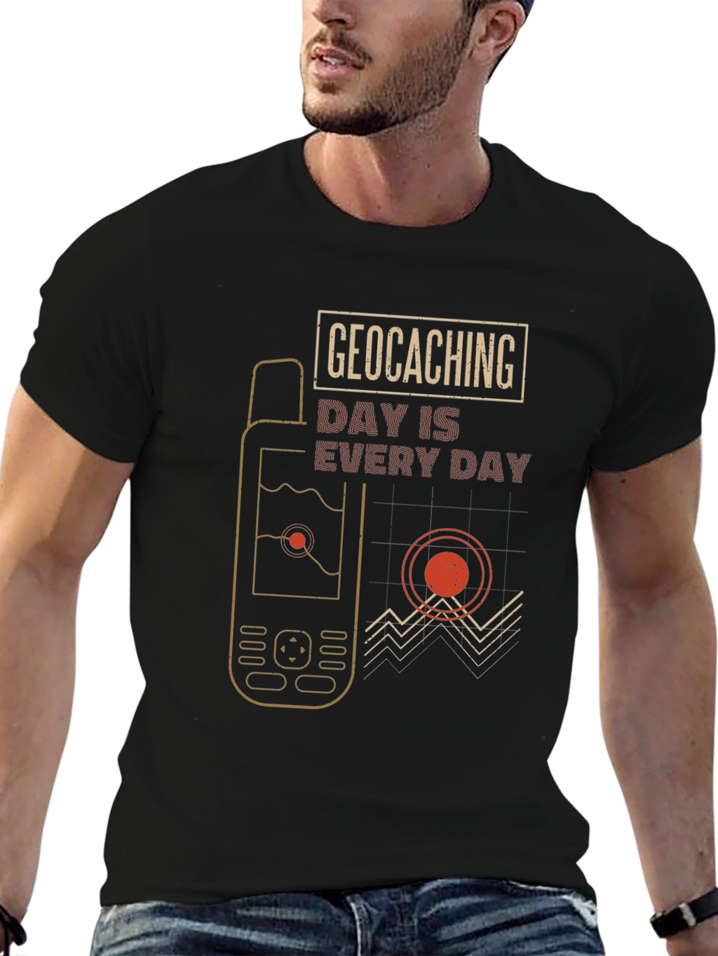Geocaching Day Is Every Day Graphic T-Shirt