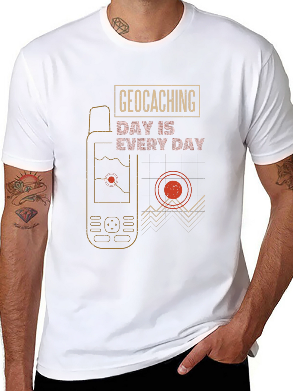 Geocaching Day Is Every Day Graphic T-Shirt