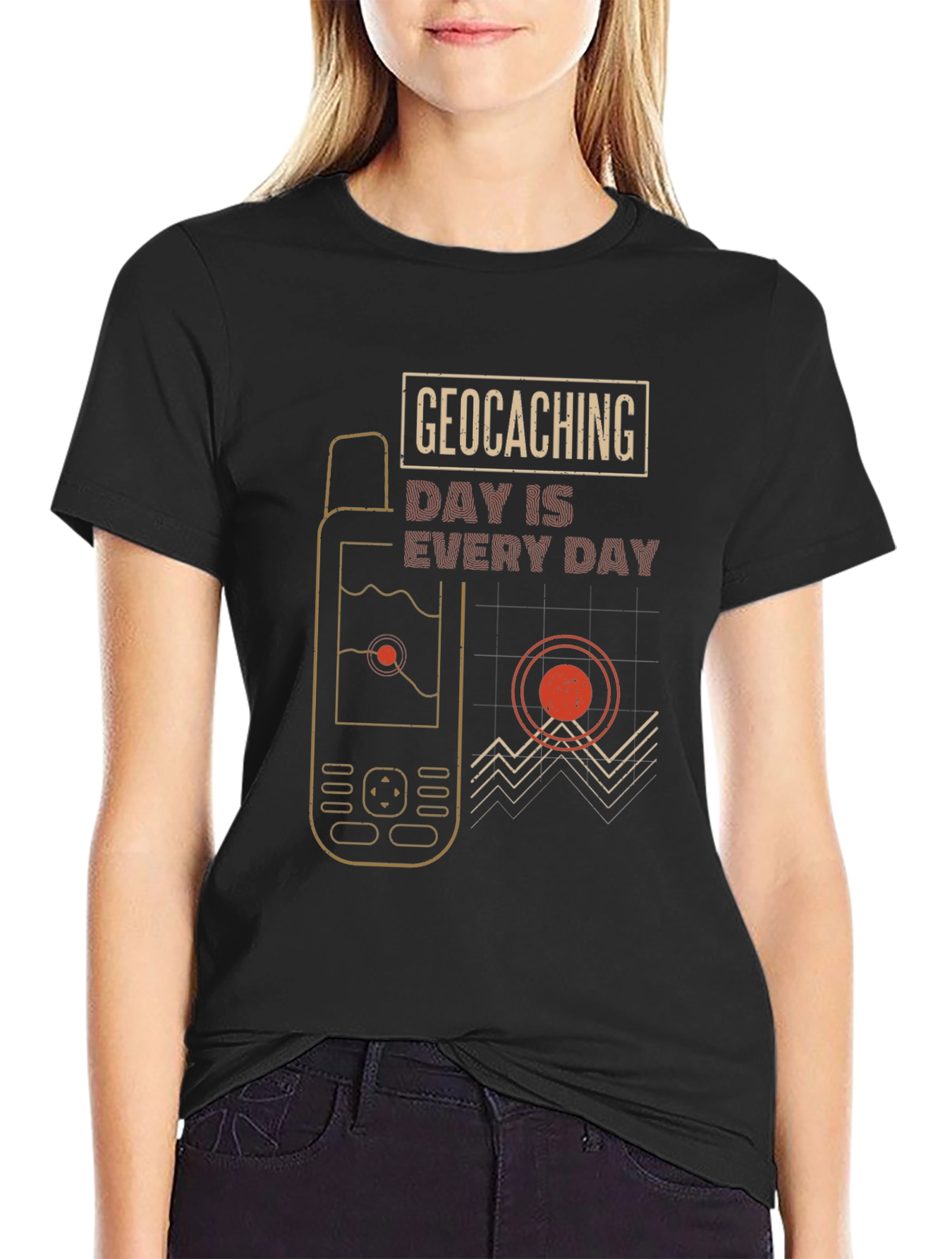 Geocaching Day Is Every Day Graphic T-Shirt