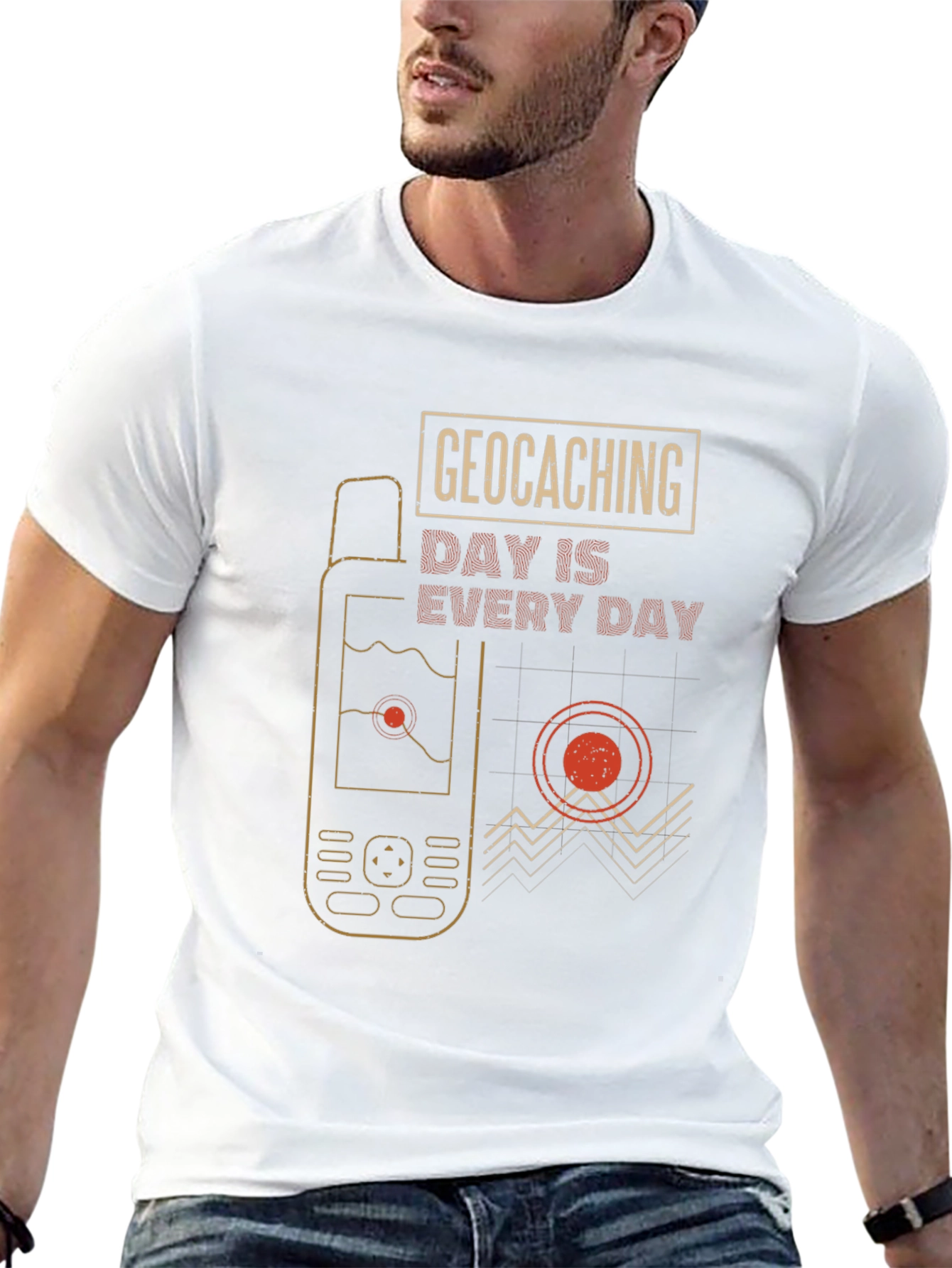 Geocaching Day Is Every Day Graphic T-Shirt