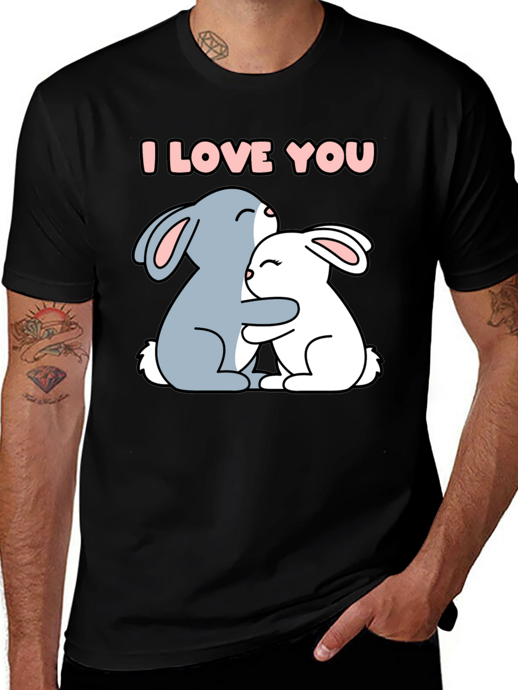 I Love You Bunny T-Shirt