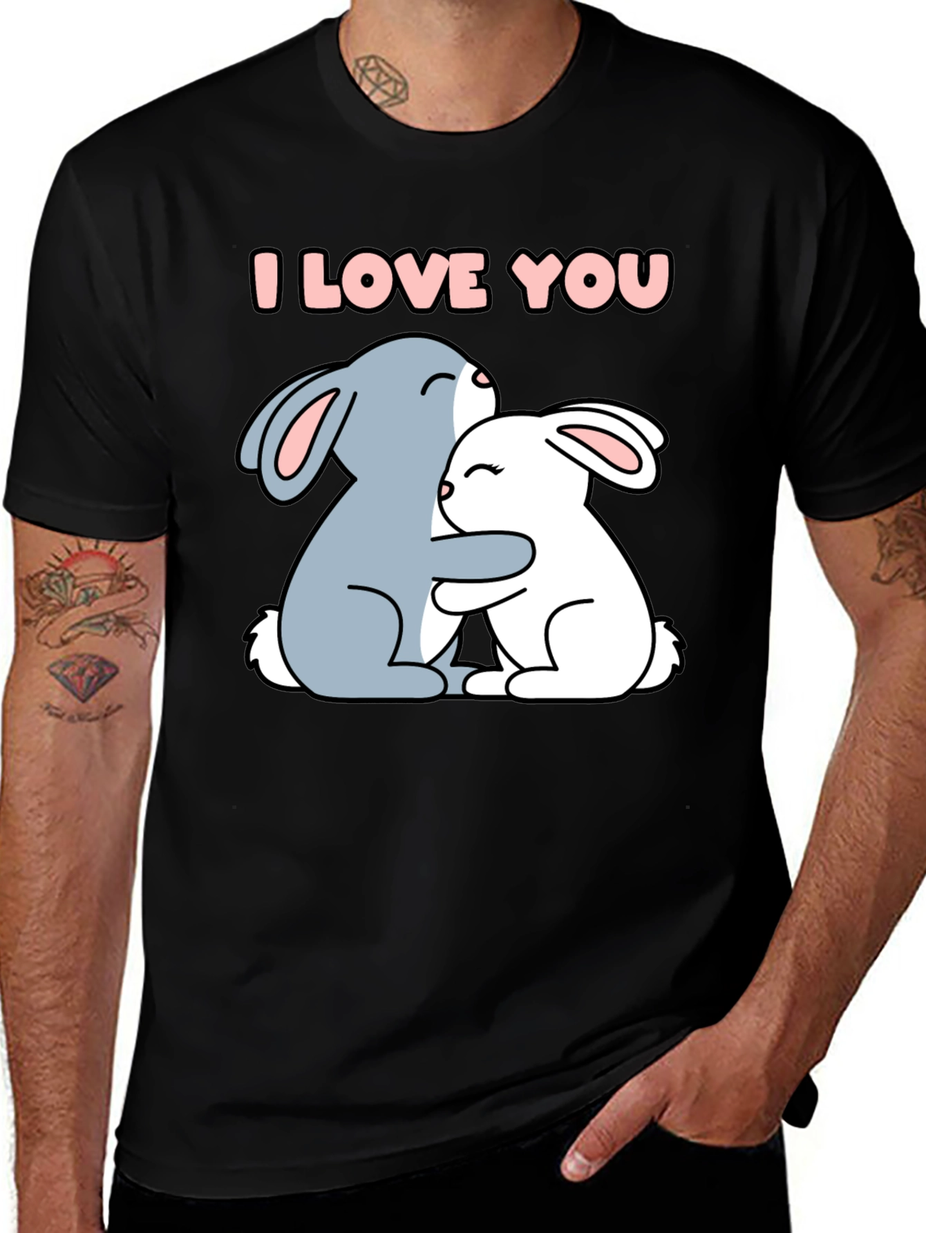 I Love You Bunny T-Shirt