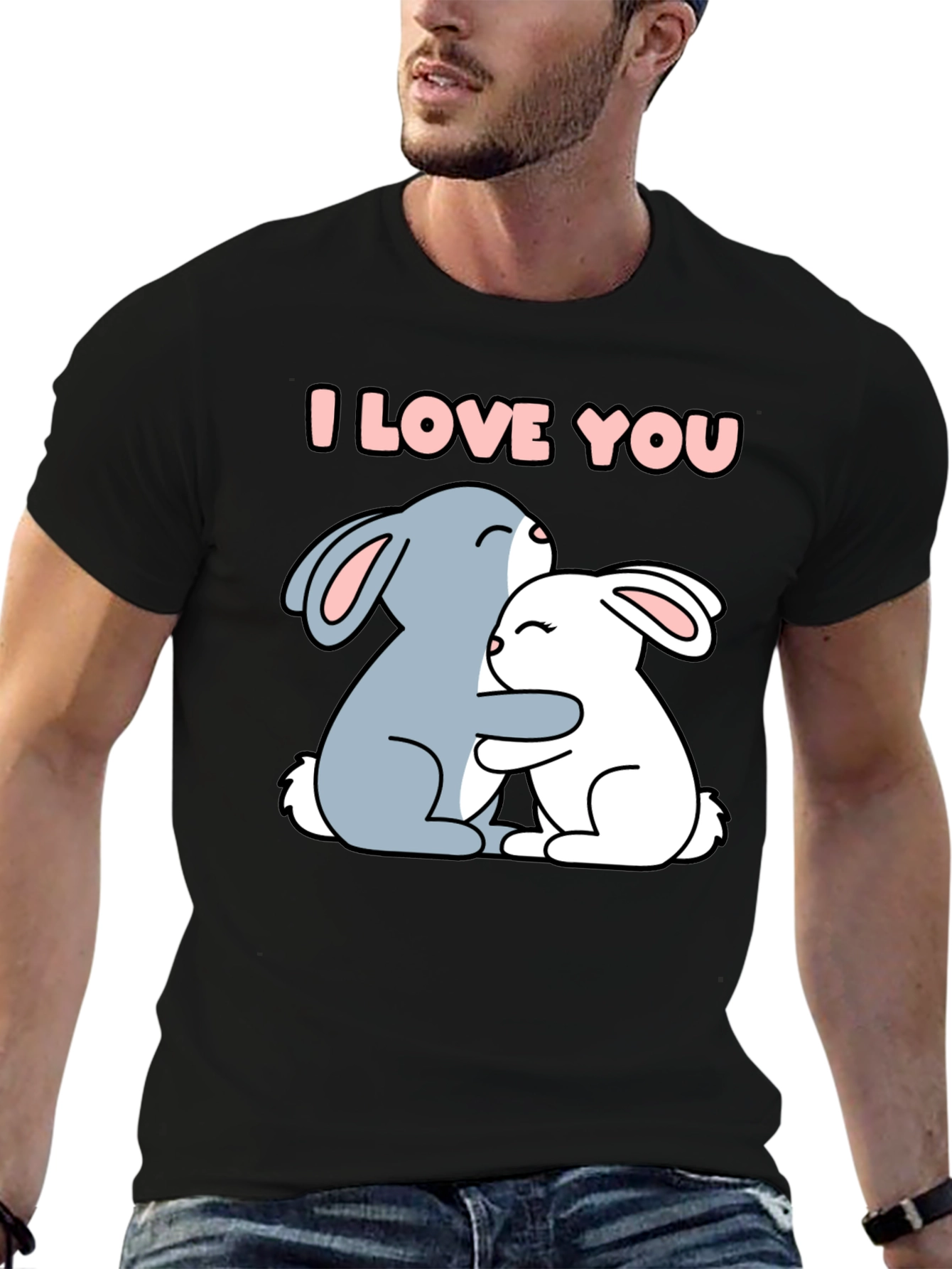 I Love You Bunny T-Shirt