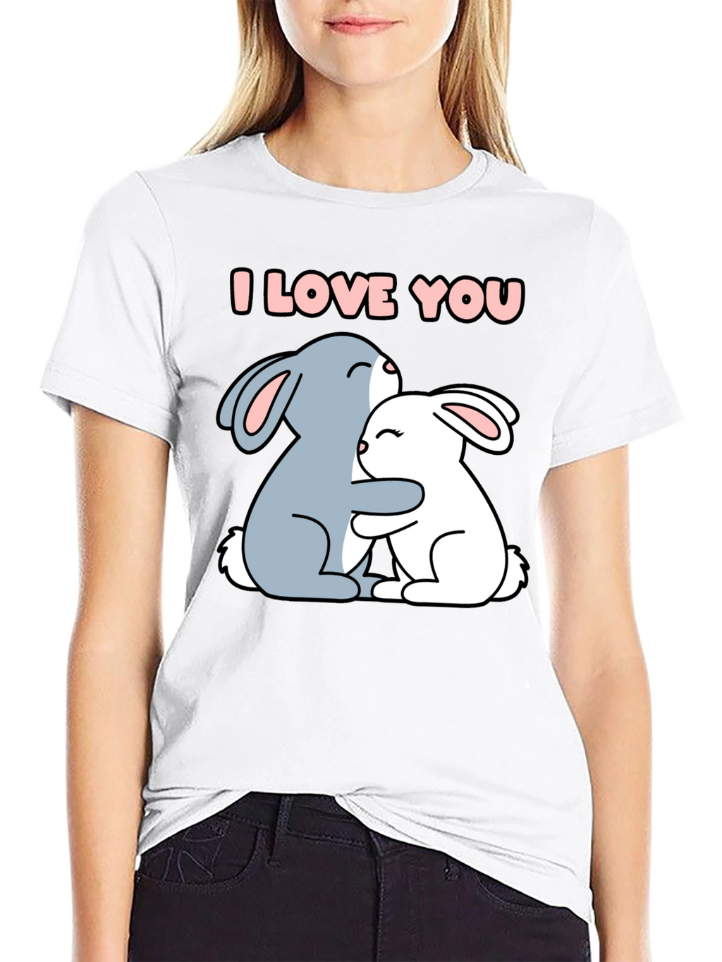 I Love You Bunny T-Shirt