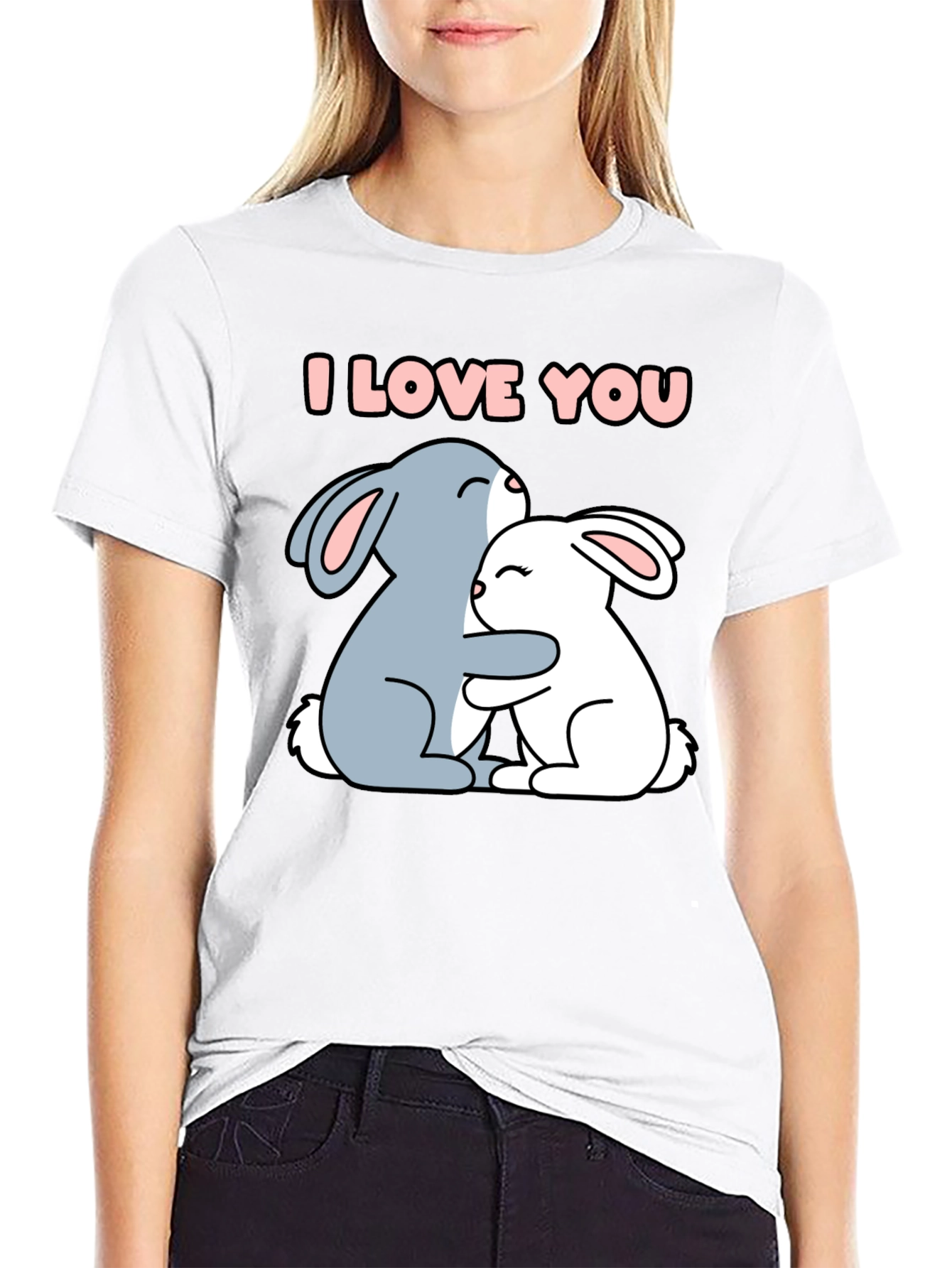 I Love You Bunny T-Shirt