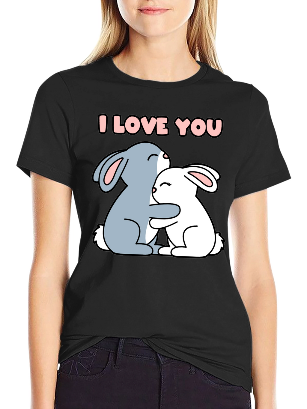 I Love You Bunny T-Shirt