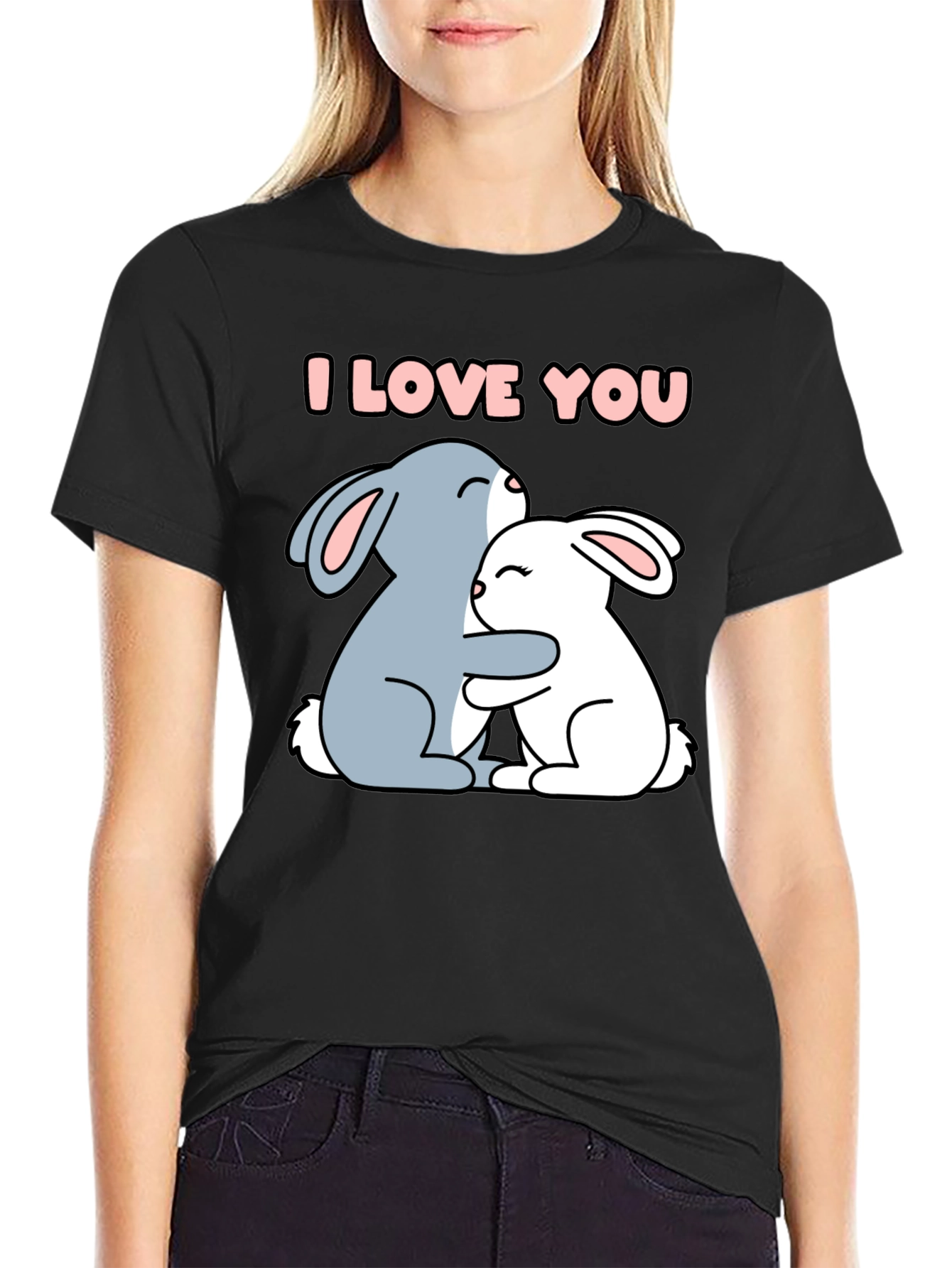 I Love You Bunny T-Shirt