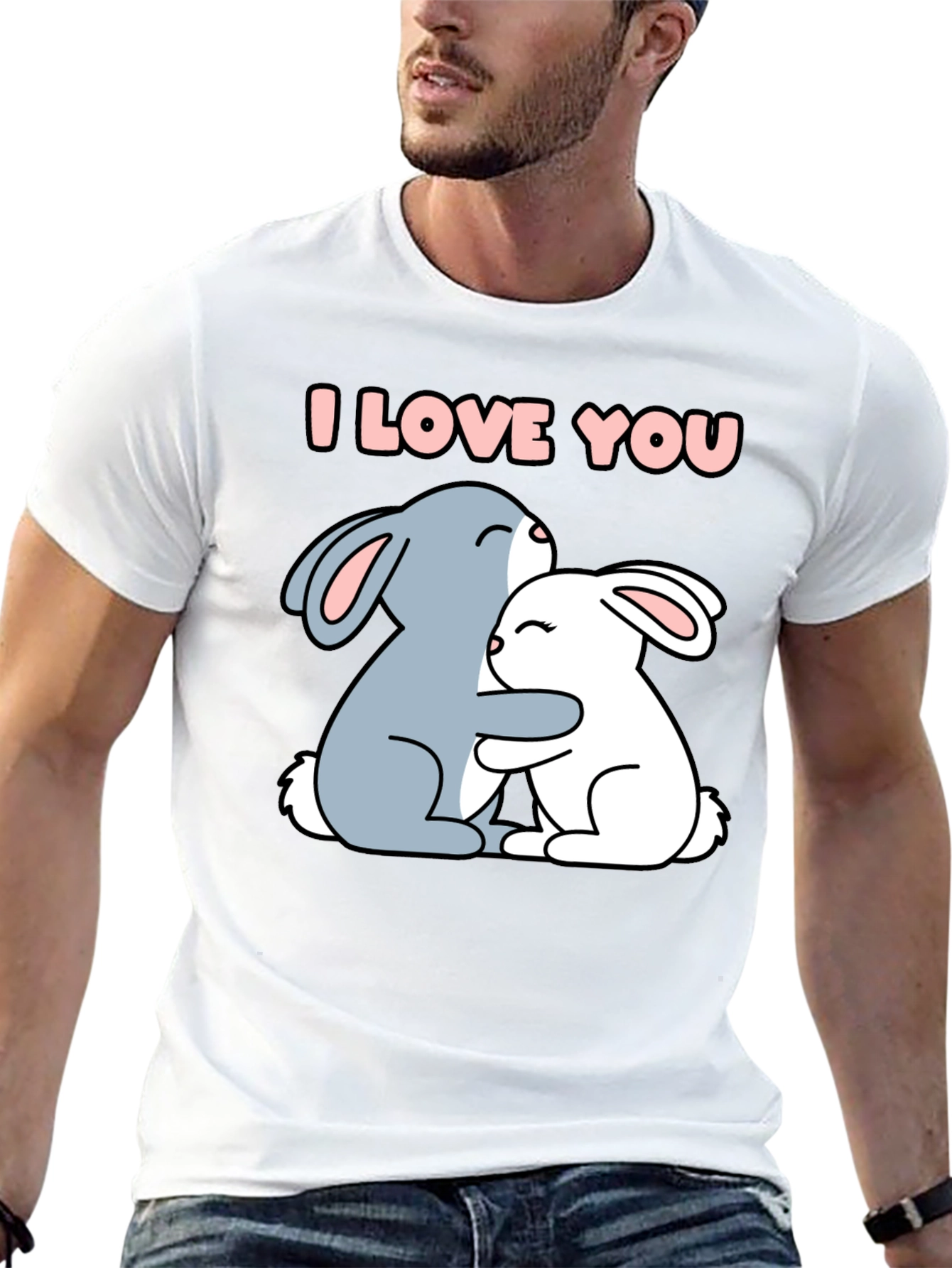 I Love You Bunny T-Shirt