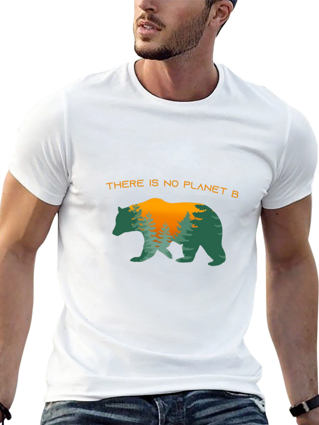 There is No Planet B Bear Graphic Tee