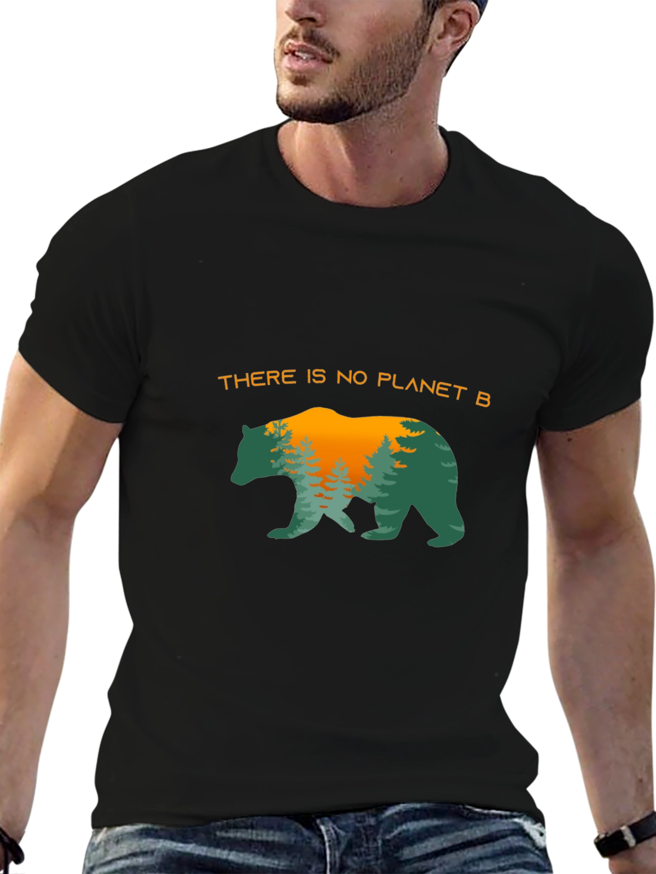 There is No Planet B Bear Graphic Tee