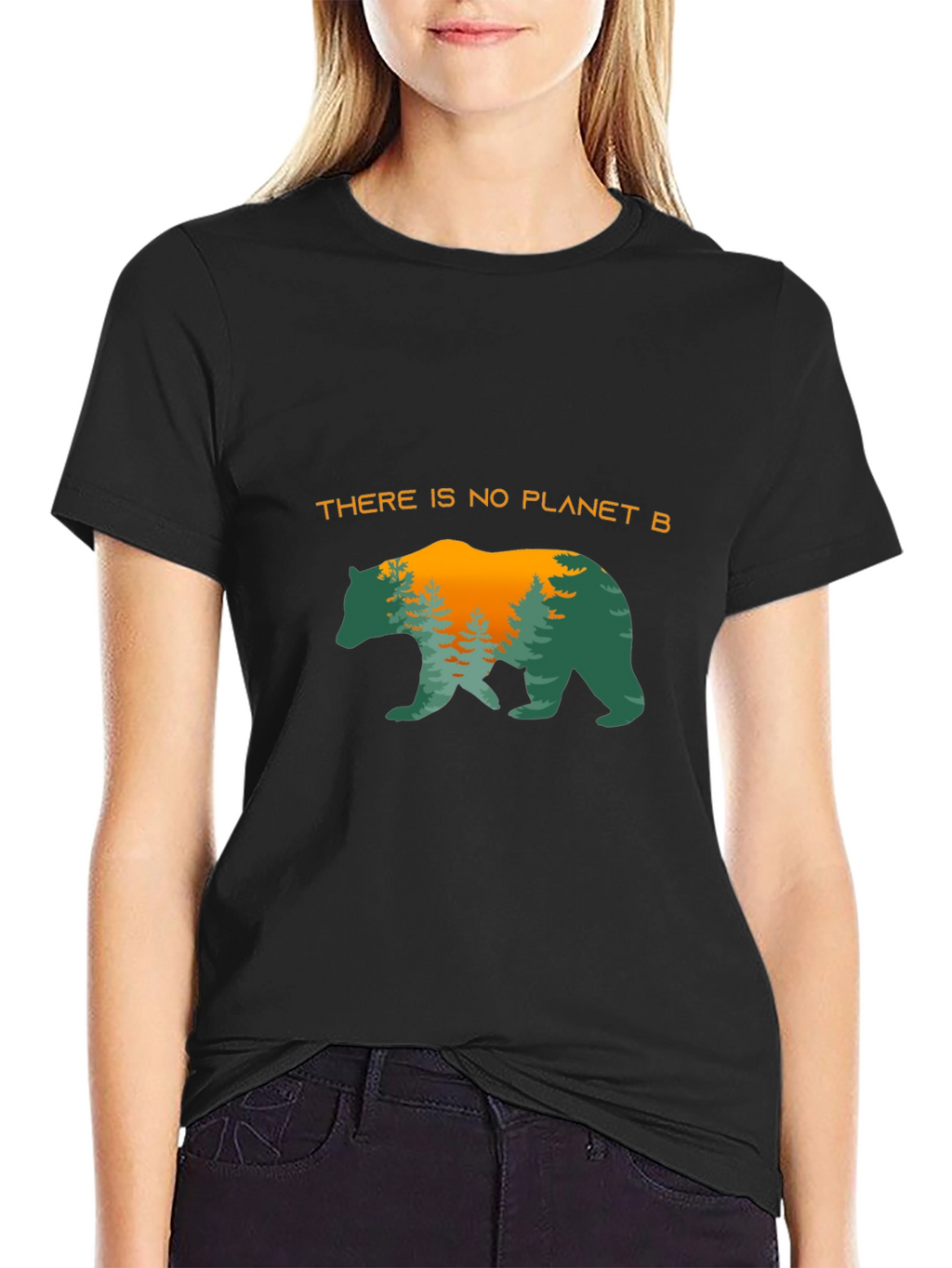 There is No Planet B Bear Graphic Tee